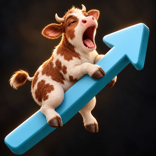 Moo, two, one more minute